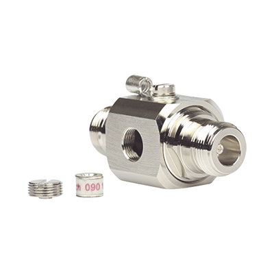 Protector contra descargas eléctricas. Cubre los rangos de frecuencia de los amplificadores de Señal Celular. 50 Ohm. Conectores N.
