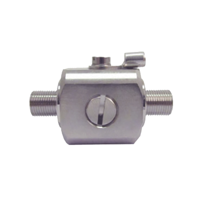 Protector contra descargas eléctricas. Cubre los rangos de frecuencia de los amplificadores de Señal Celular. 75 Ohm. Conectores F hembra.