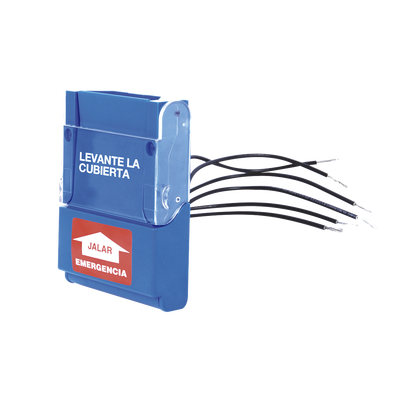 Estación manual de Emergencia / Policarbonato Alta Resistencia / 2 Años Garantia