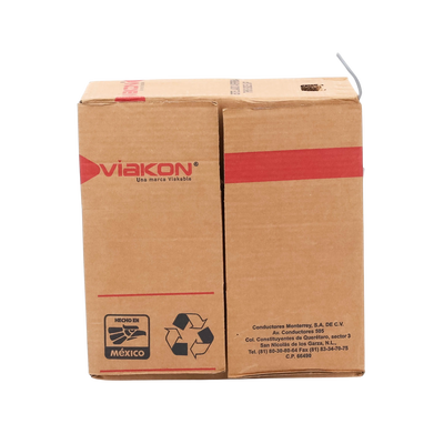 Bobina de 305 Metros / Cable de Cobre / 4 X 18 AWG / Tipo Alarmas UL / Para Interior / Color Gris / Para Aplicaciones de Alarmas de Intrusión / Interfonos / TV Porteros / y Multi-Propósito / Hecho en México