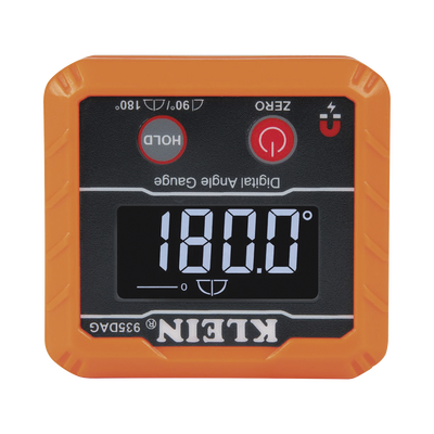 Inclinómetro y Nivel digital con Magneto y Pantalla Digital que Gira en Posición Invertida