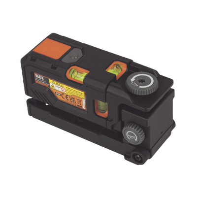 Nivel Láser Rojo de Bolsillo con Rotación de 360º y Alcance de 9.1 metros. Con montaje Mágnetico y para Tripoide