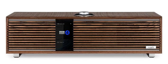 RUARK  R410 Sistema de música integrado, Audio de Internet con Spotify Conect, Tidal Connect, Deezer, Amazon Music, Qobuz. Cast/Multiroom, Apple Airplay2 y Google Chromecast. Entrada HDMI ARC, Optico Digital, USB C, Ethernet RJ45