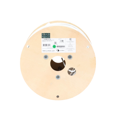 Bobina de Cable Blindado F/UTP de 4 Pares, Z-MAX, Cat6A, Soporte de Aplicaciones 10GBase-T, CM, Color Blanco, 305m