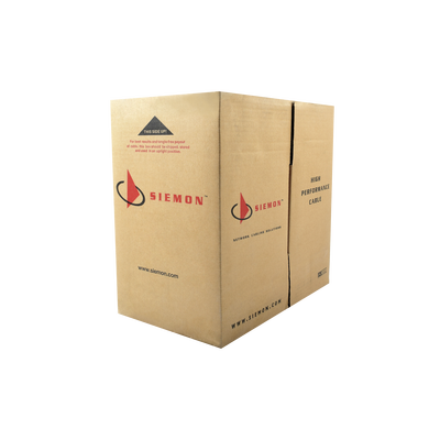 Bobina de Cable UTP Reelex, de 4 pares, Desempeño Cat6, PVC (CM), Color Gris, 24 AWG, 305m