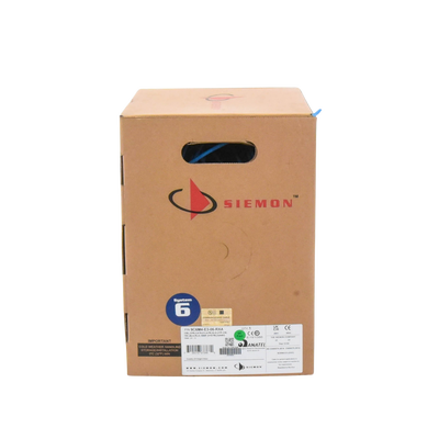 Bobina de Cable UTP Reelex, de 4 pares, Alto Desempeño Cat6, PVC (CM), Color Azul, 23 AWG, 305m
