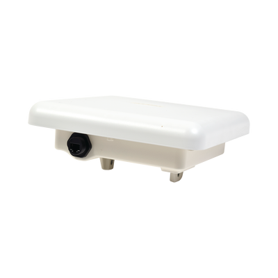 Punto de Acceso Super WiFi, Doble Banda, Conectorizado en 2.4 GHz (Hasta 600 m con Antena de 12 dBi), Hasta 300 m con Antena Integrada de 16 dBi en 5 GHz.