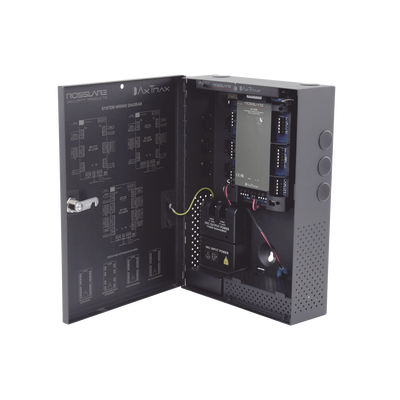 Controlador de Acceso para 2 lectoras / Expandible a 2 Lectores Adicionales / 30,000 Tarjetas / Incluye Gabinete y Fuente de Alimentación / Nueva Generación!