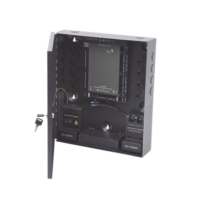 Controlador de acceso para 4 lectoras / Expandible a 56 Lectoras / Compatible con Sistema de Elevadores / 100,000 Usuarios