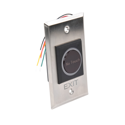 Botón de Salida sin Contacto con Control Remoto / Iluminación LED / Distancia de Detección Touch Ajustable