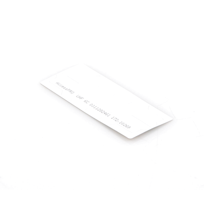 UHF TAG Adherible Tipo Etiqueta / EPC GEN 2 / Se Adhiere al Cristal del Vehículo / Compatible con Lectoras de Largo Alcance PRO12RF y PRO6RF