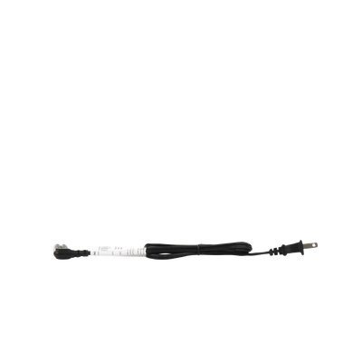Cable de Alimentación Eléctrica para 120-240 Vca / 1 Metro / 2 Clavijas tipo Americano / Conector en Forma tipo L