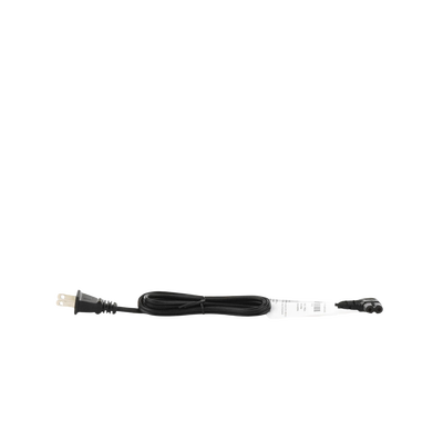 Cable de Alimentación Eléctrica para 120-240 Vca / 1 Metro / 2 Clavijas tipo Americano / Conector en Forma tipo L
