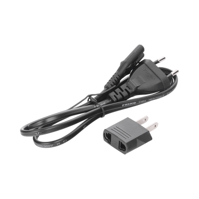 CABLE DE CORRIENTE BIFASICO CONECTOR TIPO 8 ( 1 METRO )