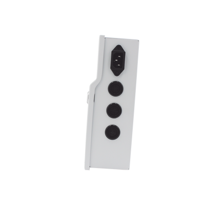 Fuente de Alimentación / 1 Salida 11-15 Vcc /  5 A / Temporizador Integrado / Con Capacidad de Batería de Respaldo / Requiere Batería / Aplicaciones en sistemas de control de Acceso