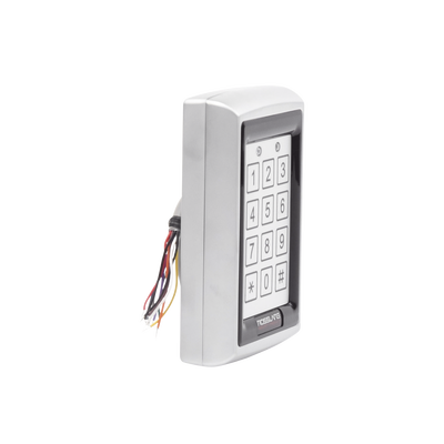 Teclado autónomo Antivandálico para 500 usuarios con lector de proximidad/ IP65