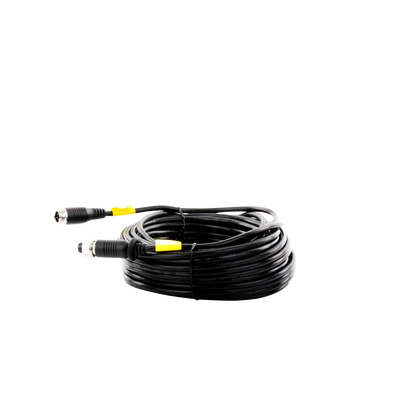 Cable Extensor de Vídeo y Audio de 14 Metros / Conector Tipo Aviación / Compatible con Cámara TURBO Móvil HIKVISION