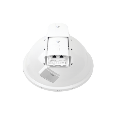 Antena Direccional airFiber X, ideal para enlaces Punto a Punto (PtP), frecuencia 5 GHz (5.1 - 5.9 GHz) de 23 dBi slant 45