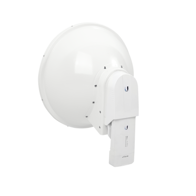 Antena Direccional airFiber X, ideal para enlaces Punto a Punto (PtP), frecuencia 5 GHz (5.1 - 5.9 GHz) de 23 dBi slant 45
