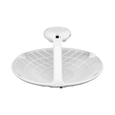 Radio de Backhaul de alta capacidad, tecnología airFiber hasta 1 Gbps, 60 GHz con failover en 5 GHz, con antena integrada de 38 dBi y 11 dBi respectivamente
