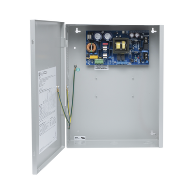 24 Vcc @ 10 A / Fuente de alimentación / 1 salida / capacidad de respaldo / requiere baterías.