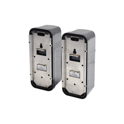 Detector Fotoeléctrico / 120 metros de proteccion / IP65 / Inlcuye bracket de instalacion / Compatible con cualquier panel de alarma / Cableado