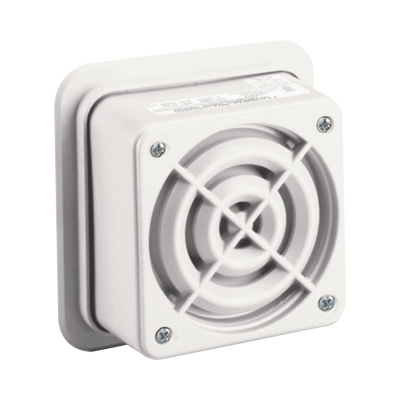 AudioMaster® Altavoz Reentrante Listado contra incendios UL de 2 Watts, De 25 Vrms color Beige