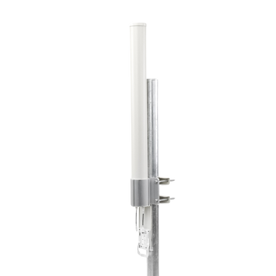 Antena omnidireccional, potente cobertura de 360°, doble polaridad MIMO 2x2, frecuencia 2 GHz (2.35-2.55 GHz) de 10 dBi