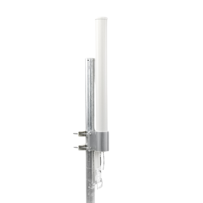 Antena omnidireccional, potente cobertura de 360°, doble polaridad MIMO 2x2, frecuencia 2 GHz (2.35-2.55 GHz) de 10 dBi