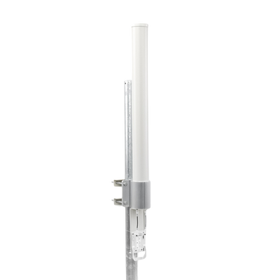 Antena omnidireccional, potente cobertura de 360°, doble polaridad MIMO 2x2, frecuencia 2 GHz (2.35-2.55 GHz) de 10 dBi