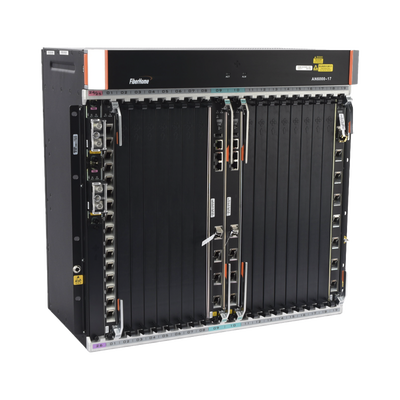 OLT Carrier Class Modular GPON, 16 Ranuras de Servicio, Incluye 1 Tarjeta de Servicio, crecimiento hasta 256 puertos GPON o 128 XGPON, Gestión por UNM2000, CLI, (Incluye Instalación de Software UNM2000)