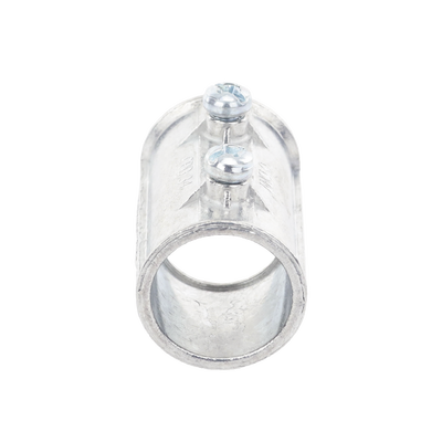 Cople de 3/4" para Tubo Pared Delgada con Tornillos Opresores.