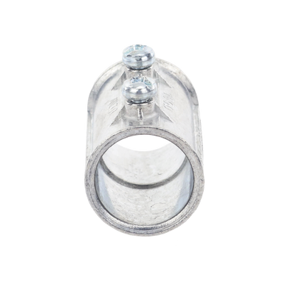 Cople de 3/4" para Tubo Pared Delgada con Tornillos Opresores.