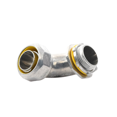 Conector Curvo para tubo tipo Liquidtight 1" (25 mm). Compatible con ANC-COT-100.