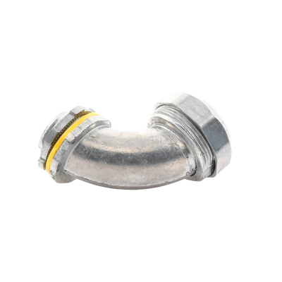 Conector Curvo para tubo tipo Liquidtight de 3/4"  (19 mm). Compatible con ANC-COT34.
