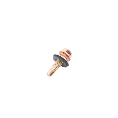 Tornillo Punta Broca Sello Montado 6.4 X 25 mm (1/4" X 1") Caj. C/100pz.