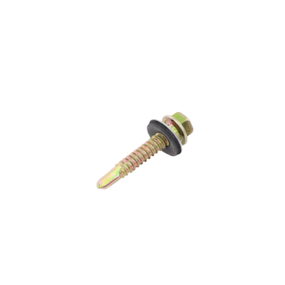 Tornillo Punta Broca Sello Montado 6.5 X 38 mm (1/4" X 1 1/2") Caj. C/100pz.