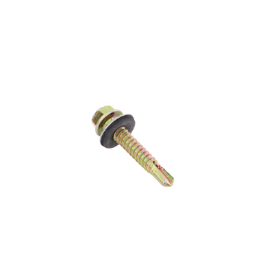 Tornillo Punta Broca Sello Montado 6.5 X 38 mm (1/4" X 1 1/2") Caj. C/100pz.