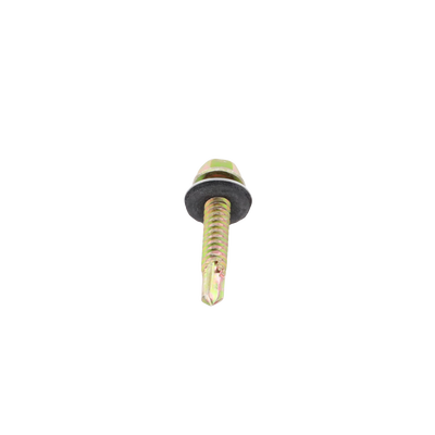 Tornillo Punta Broca Sello Montado 6.5 X 38 mm (1/4" X 1 1/2") Caj. C/100pz.