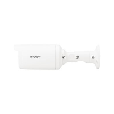Cámara IP Tipo Bala 4 Megapíxel / Lente 4mm / IR 25M / WDR 120db / IP66 / H.265 & WiseStream / modo pasillo / POE 802.3af