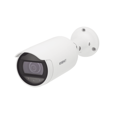 Cámara IP Tipo Bala 4 Megapíxel / Lente 4mm / IR 25M / WDR 120db / IP66 / H.265 & WiseStream / modo pasillo / POE 802.3af