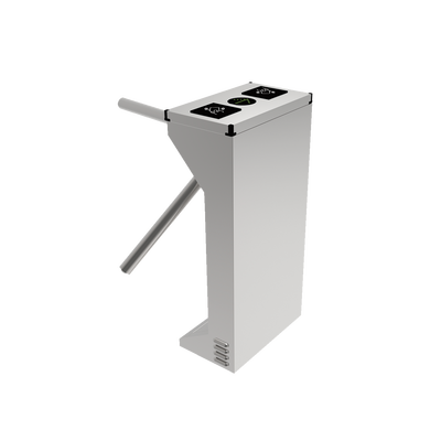 Torniquete Industrial en Acero Inoxidable, Bidireccional, USO RUDO, Espacio para Lectora de Proximidad