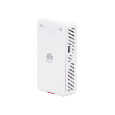 Punto de Acceso Wi-Fi 6 / 2.975 Gbps / MU-MIMO 2x2:2 (2.4GHz y 5GHz) / 1 Puerto 10/100/1000 Mbps (PoE In) / 1 Puerto 10/100/1000 Mbps LAN / Puerto USB / Smart Antenna 20% más cobertura / Instalación en pared / Administración en nube