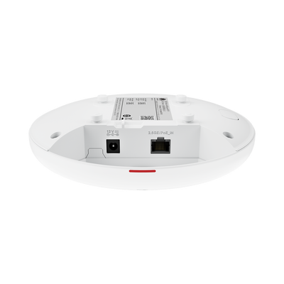Punto de Acceso Wi-Fi 7 /  3.57 Gbps / MU-MIMO 2x2 (2.4GH y 5GHz) / Smart Antenna más cobertura / Instalación en techo y pared / Seguridad WP3 / 1 Puerto 2.5GE / Puerto USB (Para expansion IoT) /  Con Administración Gratuita