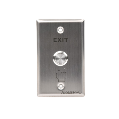 Botón de Cabeza Plana / Exterior IP65 / Estético / NO y COM