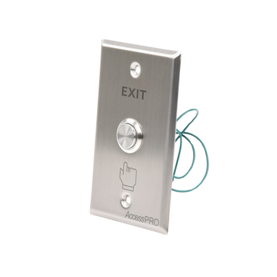 Botón de Cabeza Plana / Exterior IP65 / Estético / NO y COM