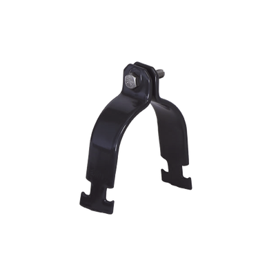 Abrazadera Unicanal con Recubrimiento de PVC de 2 1/2" (63 mm).