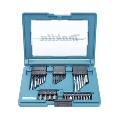 Juego de accesorios multipropósito 33 piezas estuche tipo tablet.