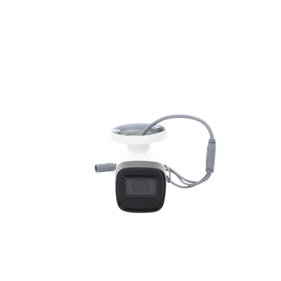 Bala TURBOHD 4K (8 Megapixel) / Gran Angular 102° / Lente 2.8 mm / Exterior IP67 / IR EXIR 30 mts / dWDR