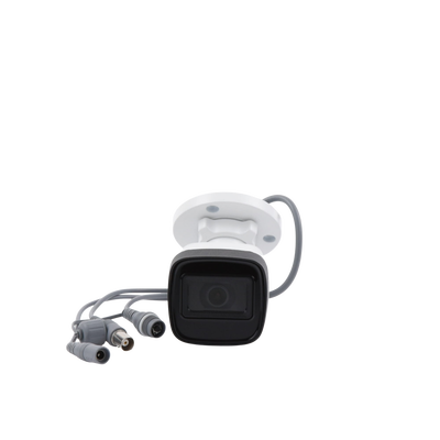 Bala TURBOHD 5 Megapixel / Lente 2.8 mm / 4 Tecnologías (TVI / AHD / CVI / CVBS) / 30 mts SMART IR EXIR / Exterior IP67 / dWDR / Metal